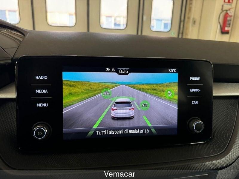 Skoda Fabia 1.0 TSI 95CV Ambition! 29M. KM,SENS PARK FRENATA ASS.CAR PLAY