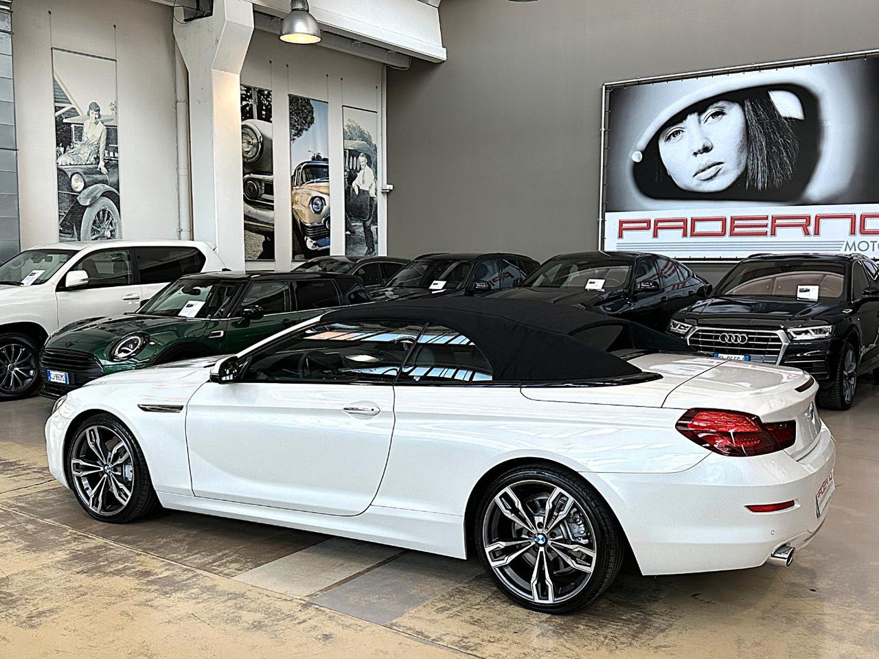 BMW 640 d Cabrio xdrive Luxury - Led Adattivi-20"-Camera-Pelle-IVA