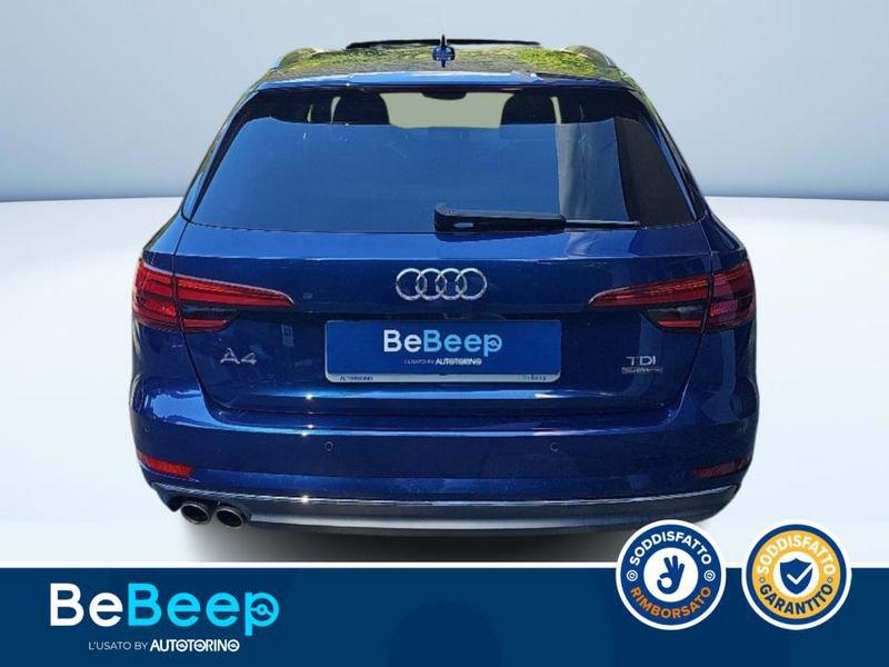 Audi A4 AVANT 40 2.0 TDI SPORT QUATTRO 190CV S-TRONIC