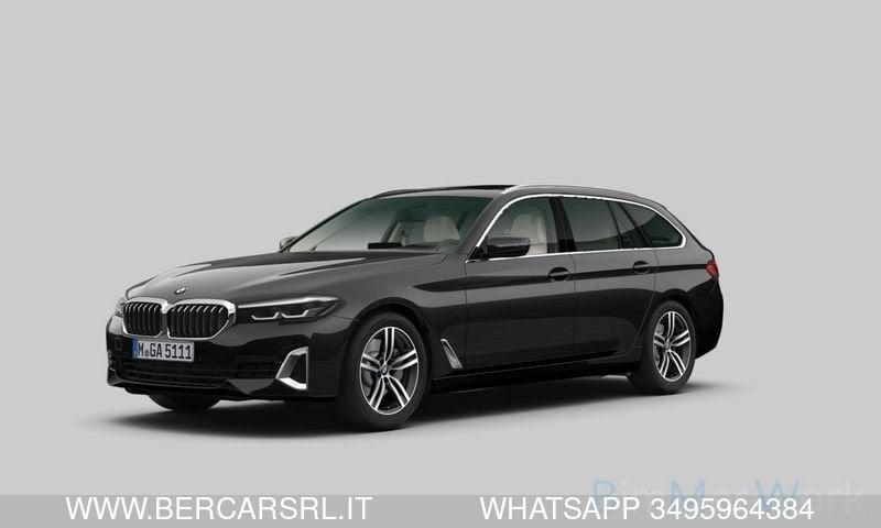 BMW Serie 5 520d 48V xDrive Touring Luxury*TETTO*PDC*LED*SEDILI RISC*TELECAMERA POST*