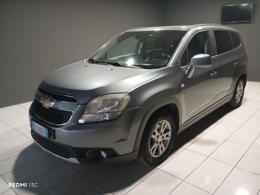 Chevrolet Orlando del 2013 GPL FINO 2033 7 POSTI