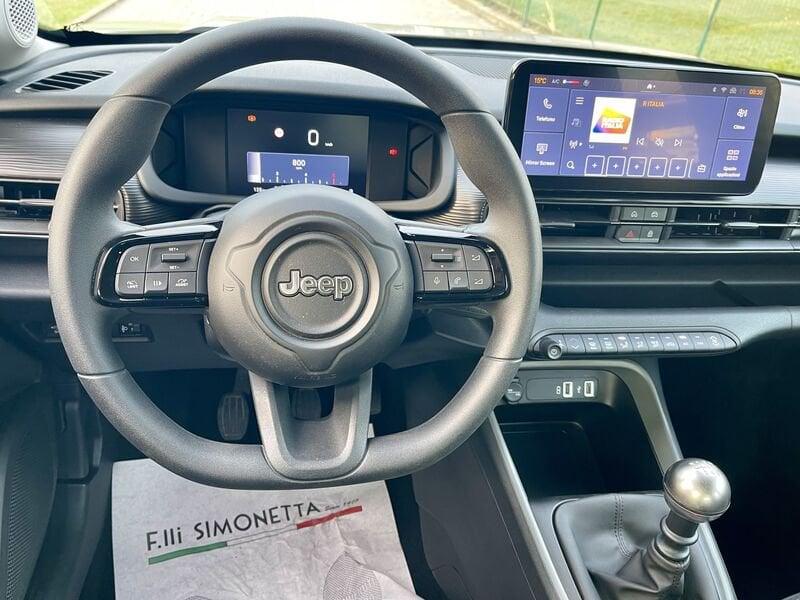 Jeep Avenger 1.2 turbo Longitude fwd 100cv