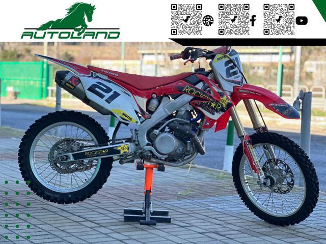 HONDA CRF 450 R Solo2.4Ore*Scarico Akrapovic*Gomme 90%