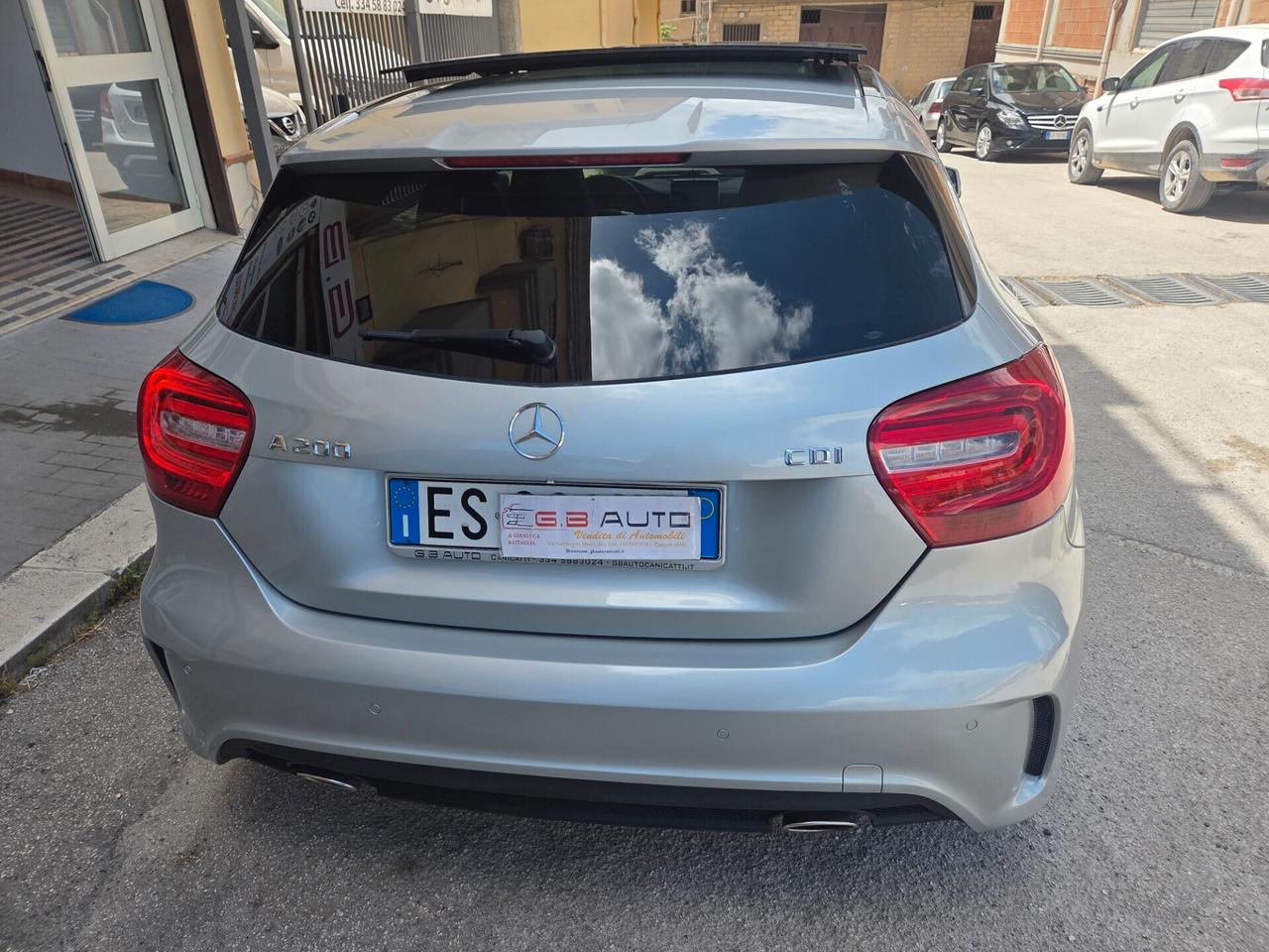 MERCEDES A200 PREMIUM TETTO APRIBILE 136CV KMCERTIF