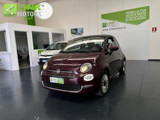 FIAT 500 1.2 Riva NEOP, KM CERT, TETTO, PELLE.