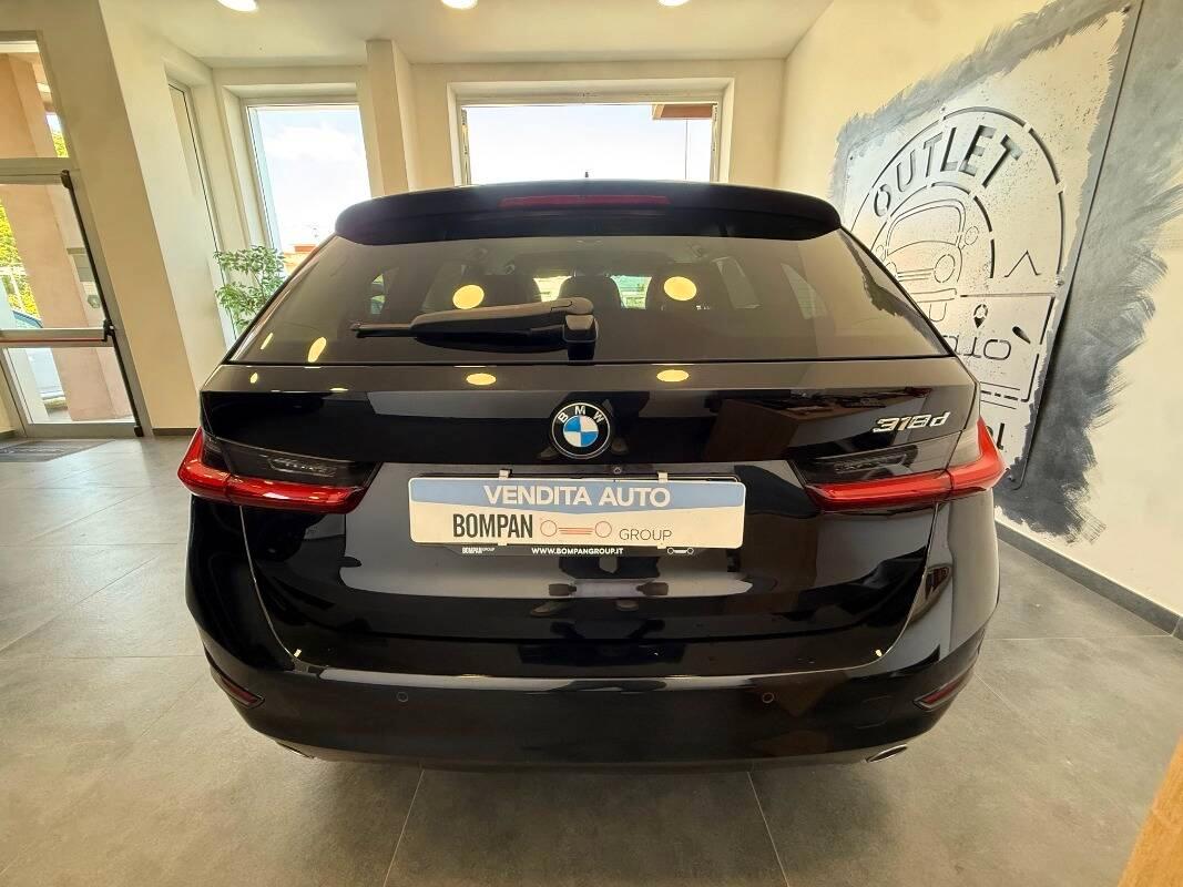 BMW Serie 3 Touring 318d Luxury auto