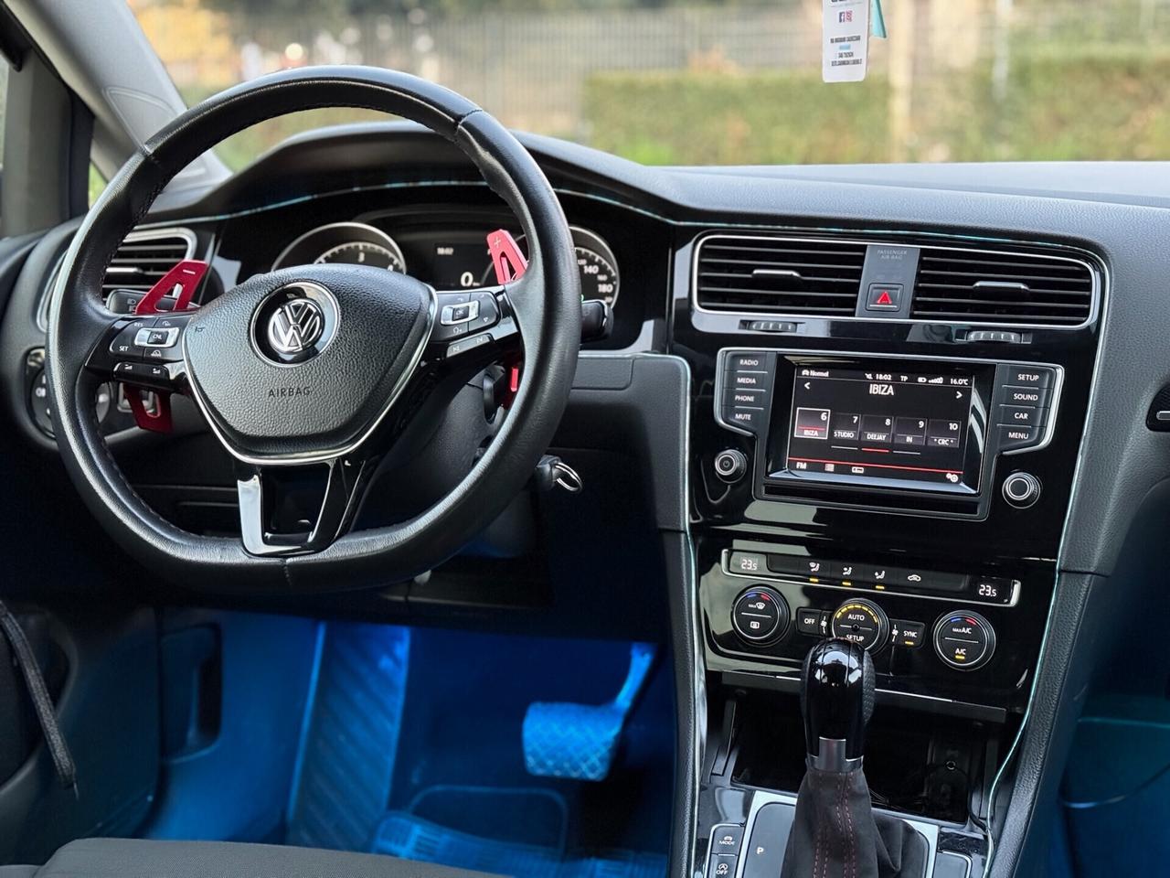 VOLKSWAGEN Golf 7 1.6 TDI 105cv DSG 2013 Highline