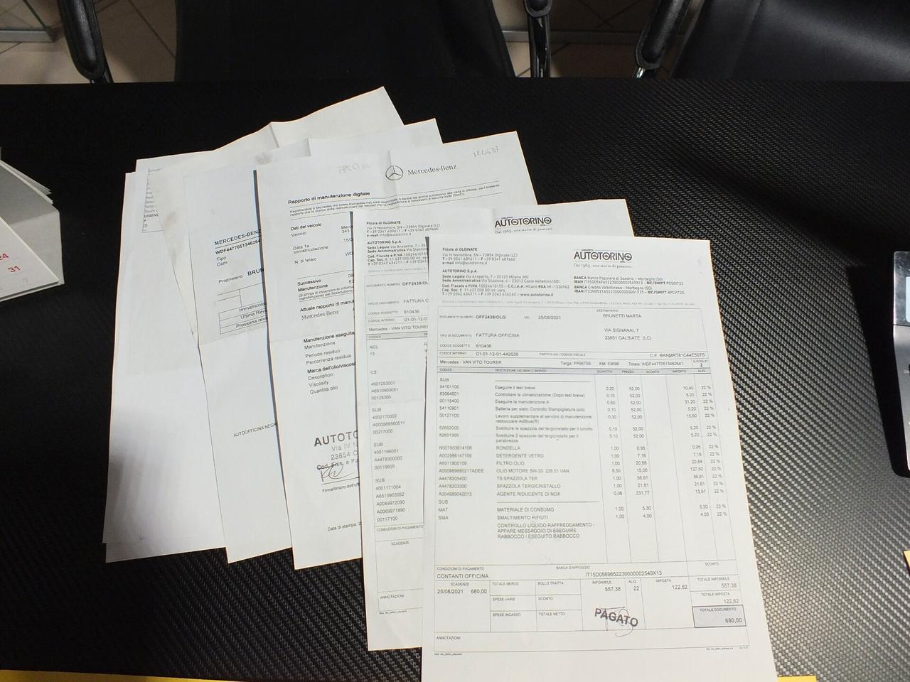 M.B VITO TOURER-CDI 190 CV 9 POSTI 4X4 SELECT EXTRA-LONG