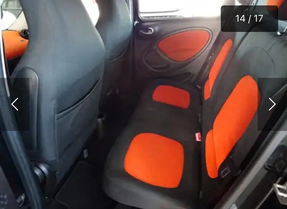 SMART FORFOUR 1000 BENZINA AUTOMATICA KM CERTIFICATI UNICO PROPRIETARIO 2016