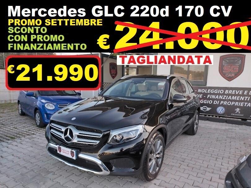 Mercedes GLC 220d 170 CV PERMUTIAMO AUTO MOTO