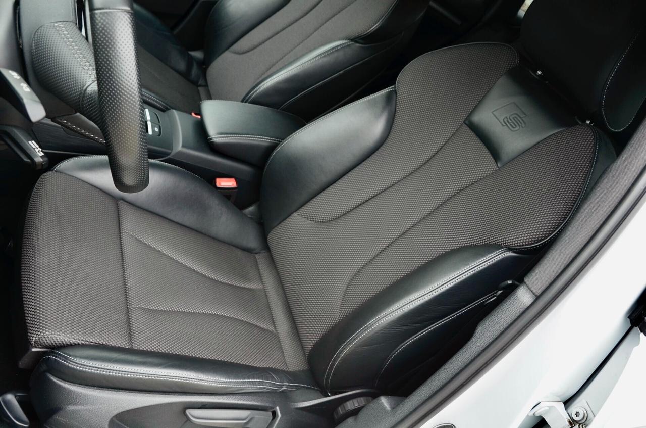 AUDI A3 SPORTBACK 2.0 TDI S-LINE INT EXT QUATTRO 150cv, UNICOPROP, UFF ITALIANA, EURO 6B, 18", NAVI, PERMUTE