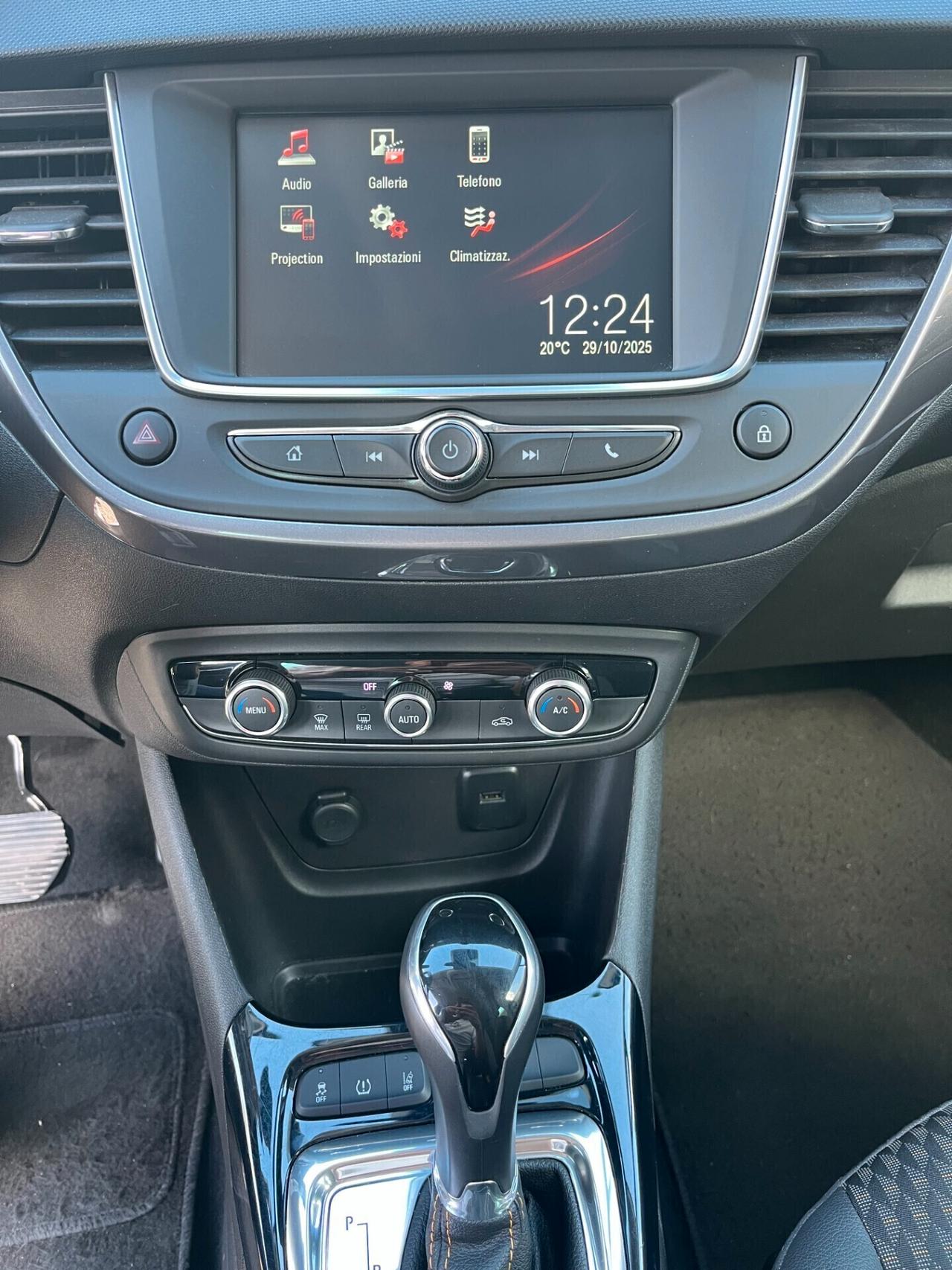 Opel Crossland X 1200 BENZINA AUTOMATICO KM CERTIFICATI 2019