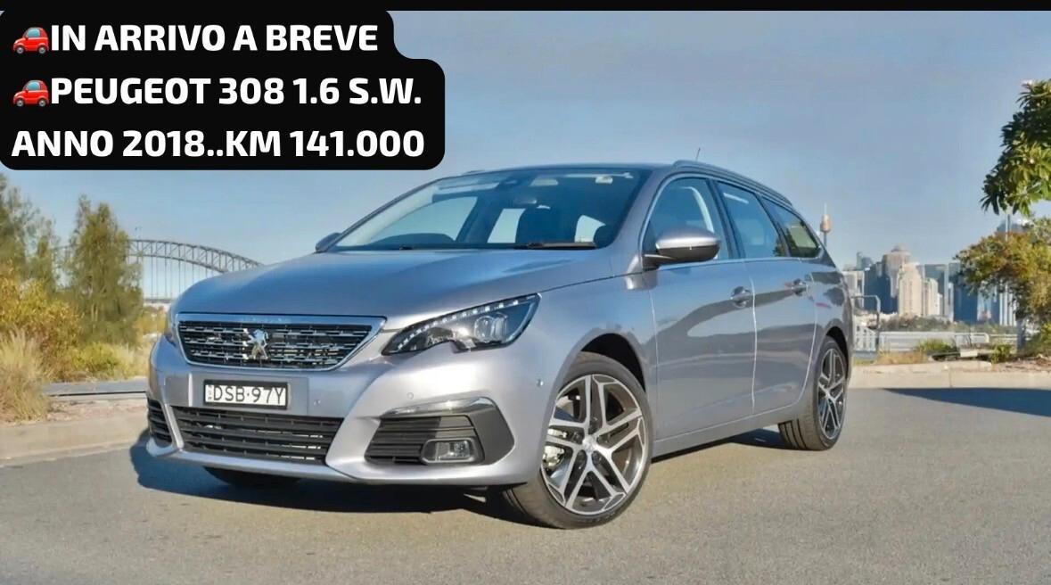 PEUGEOT 308 1.6 HDI 120 CV. S.W. ALLURE FULL FULL PERFETTA