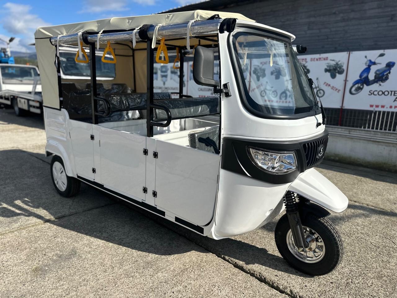 Altro Altro Nuova Ape CALESSINO ELETTRICO MODELLO ITALY 5 posti