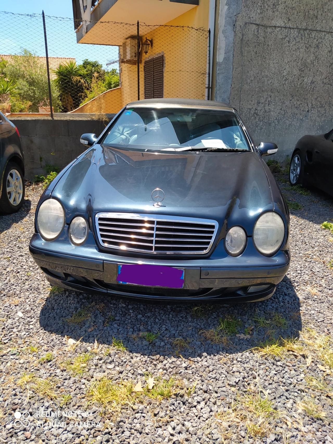 Mercedes-benz CLK 230 Kompressor cat Cabrio Avantgarde