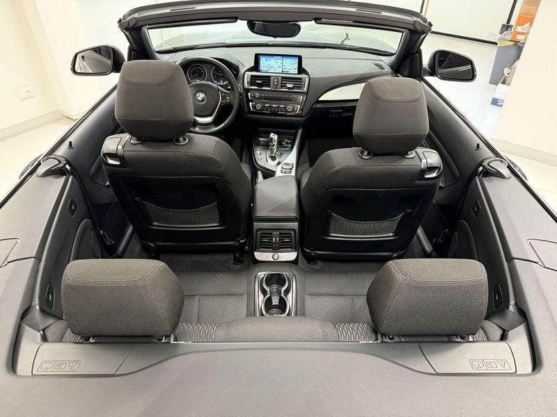 BMW Serie 2 Cabrio 218d Cabrio Advantage Steptronic - prezzo vero senza obbligo di finanziamento