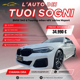 BMW 540 d Touring mhev 48V xdrive Msport auto