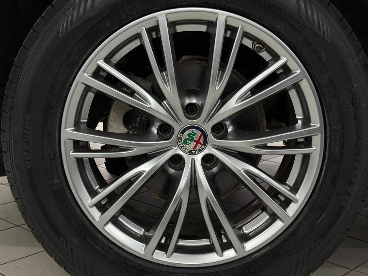 Alfa Romeo Stelvio 2.2 TD 190 CV EXECUTIVE AT8 Q4 PELLE TOTALE LIBRETTO TAGLIANDI TIMBRATO ALLARME CAMERA