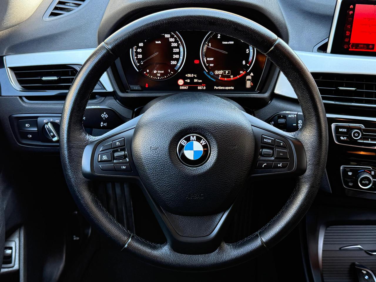 Bmw X1 sDrive 2.0D 150cv AUTOM. BLACK ED KM 59.000 !!!