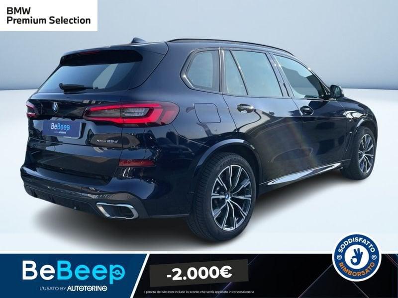 BMW X5 XDRIVE25D MSPORT AUTO