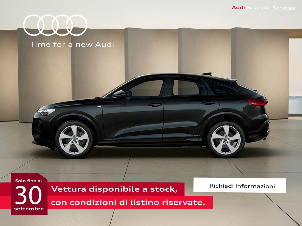 Audi Q5 sportback 2.0 tfsi mhev+ s line edition quattro 204cv s-tronic