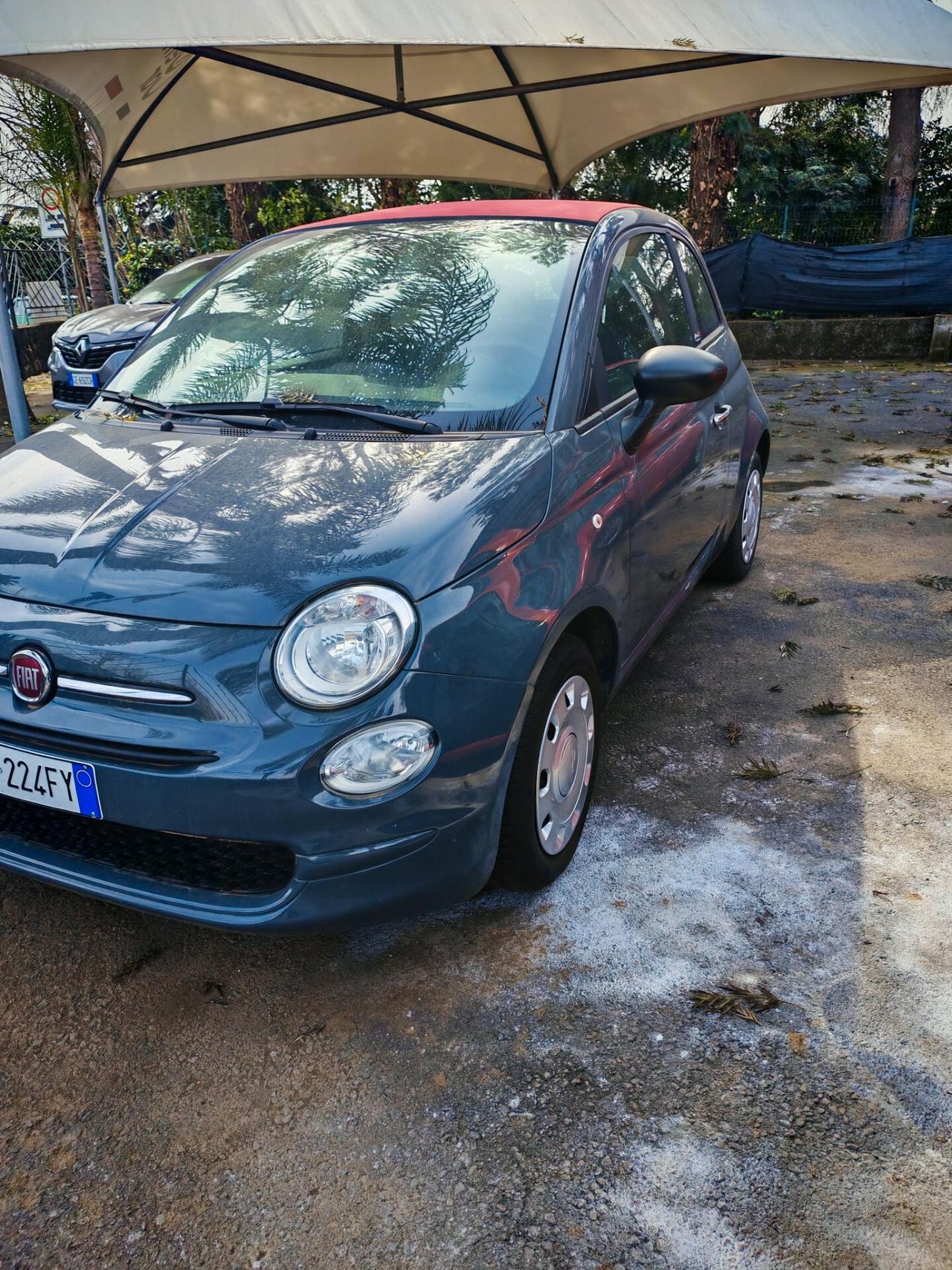 Fiat 500 C 1.0 Hybrid Red