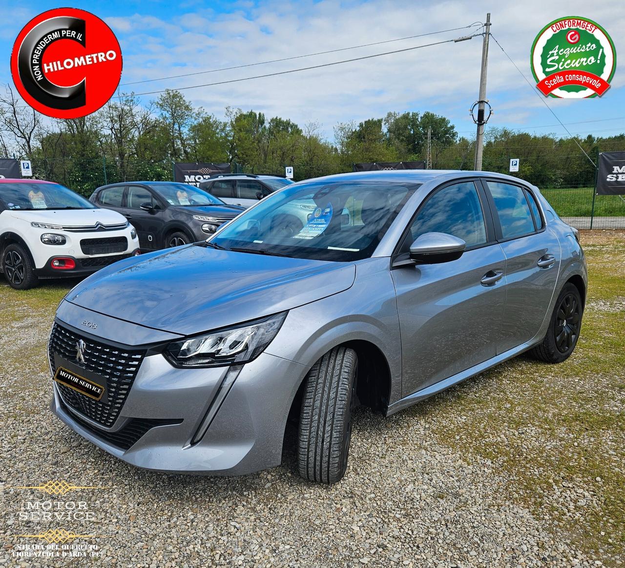 Peugeot 208 1.2 75 Benzina Unipro 48000km reali da 119€ mese