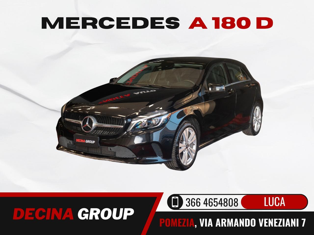 Mercedes-benz A 180 D Automatic Premium 109 cv