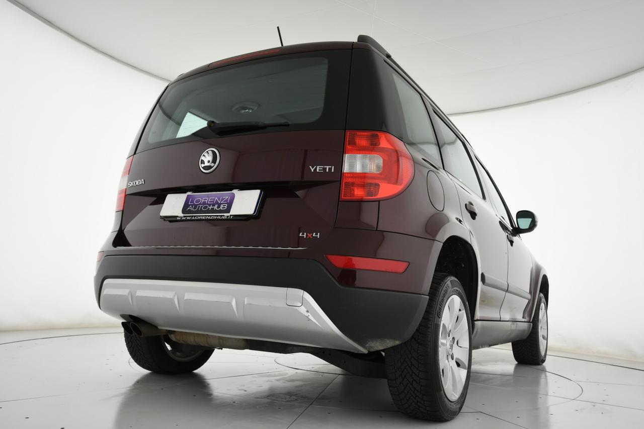 SKODA Yeti 2.0 tdi Elegance 4x4 140cv X COMMERCIANTI+TETTO PANORAMICO