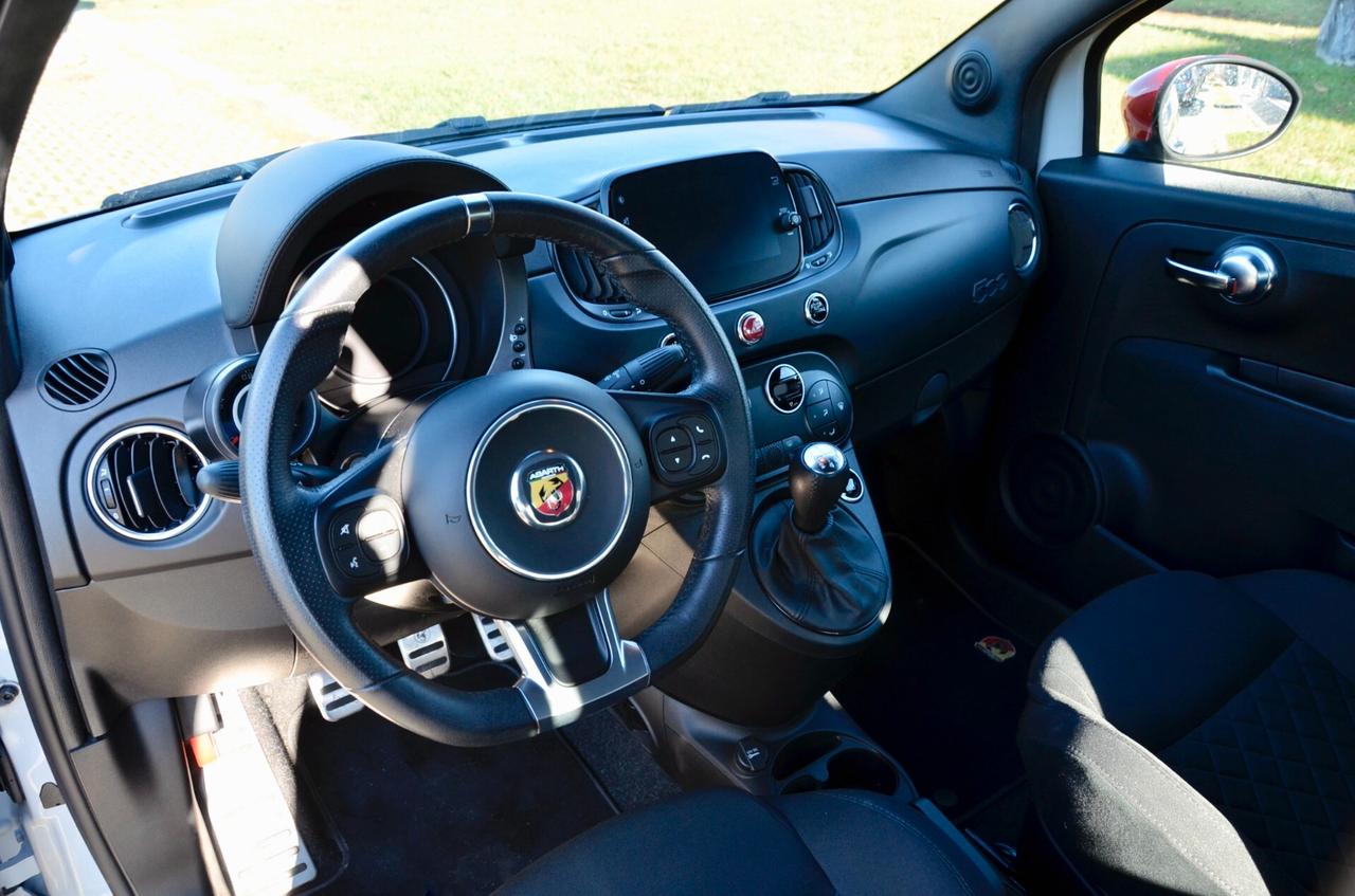 ABARTH 595 F595 1.4 T-JET 165cv, UNICOPROPRIETARIO, SERVICE CON FATTURE, UFF ITALIANA, EURO 6D, APPLE ANDROID, PERMUTE