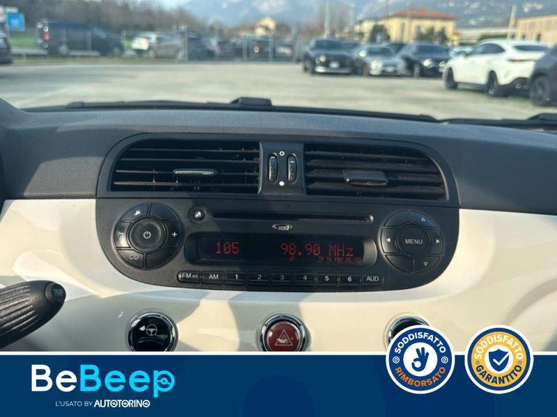 FIAT 500 1.2 LOUNGE 69CV E6