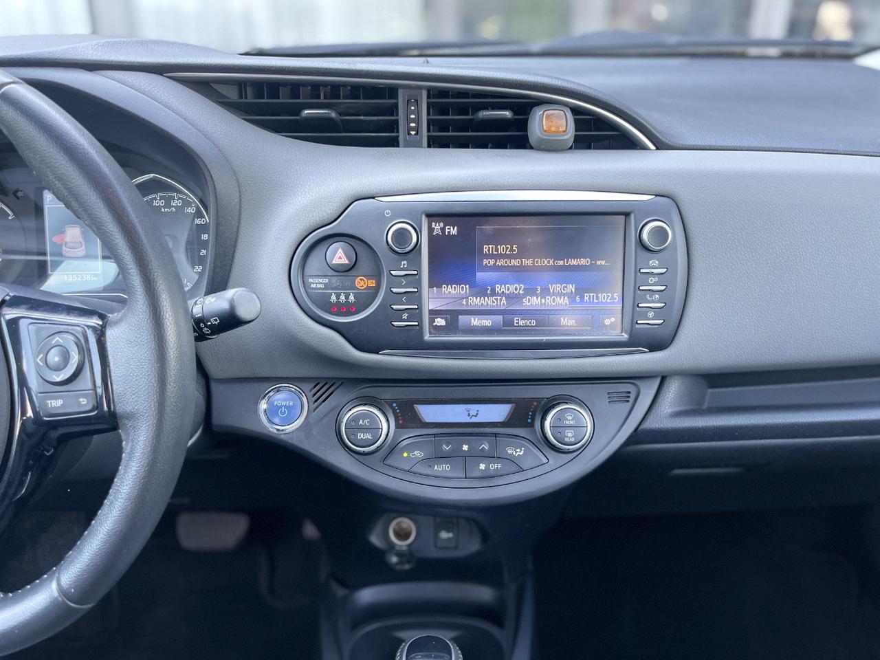 Toyota Yaris 5 Porte 1.5 Hybrid 73CV E6 Neo - 2018