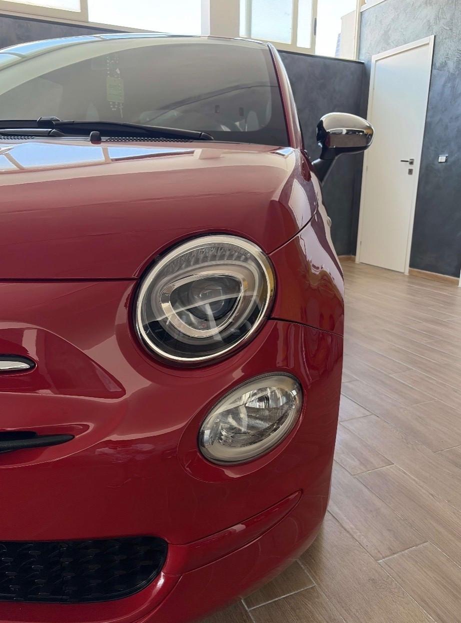Fiat 500 1.0 Hybrid Red