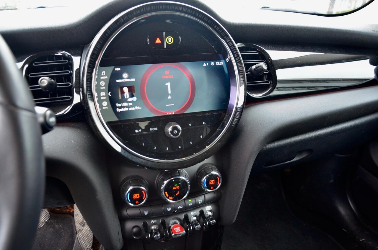 MINI 3p 2.0 COOPER S 178cv AUTO, GARANZIA UFF MINI, UNICOPROP, UFF ITALIANA, NAVI, LUCI AMBIENTE A COLORI, PERMUTE