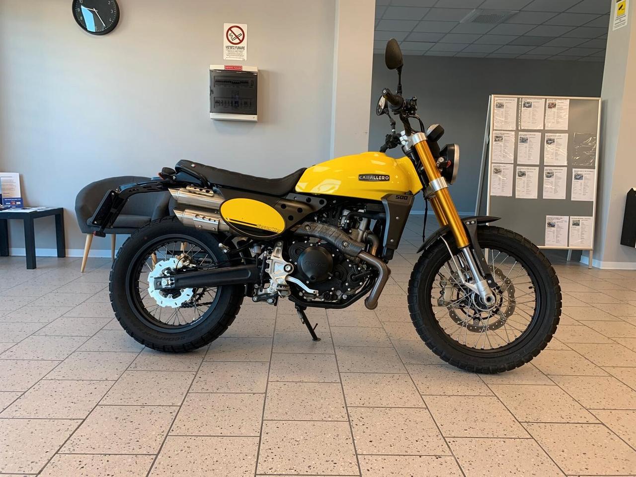 Fantic Caballero 500 Scrambler Unicopr. Garanz. A2