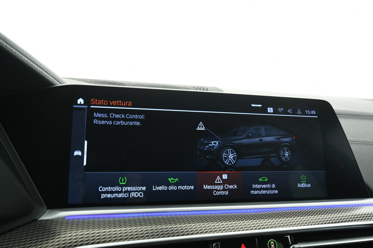 BMW X6 xdrive30d mhev 48V Msport auto CAMERA 360+ACC+PELLE+C21"