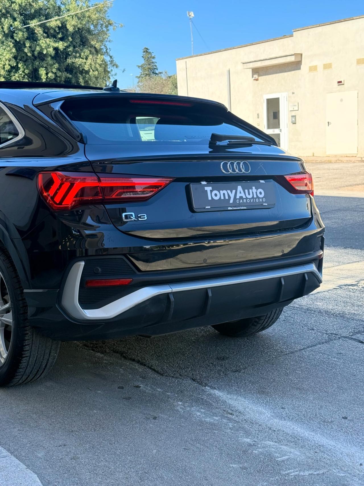 Audi Q3 Sportback 35 2.0 tdi S line edition s-tronic TETTO APRIBILE,VIRTUAL COCKPIT,APPLE CARPLAY,TOTAL