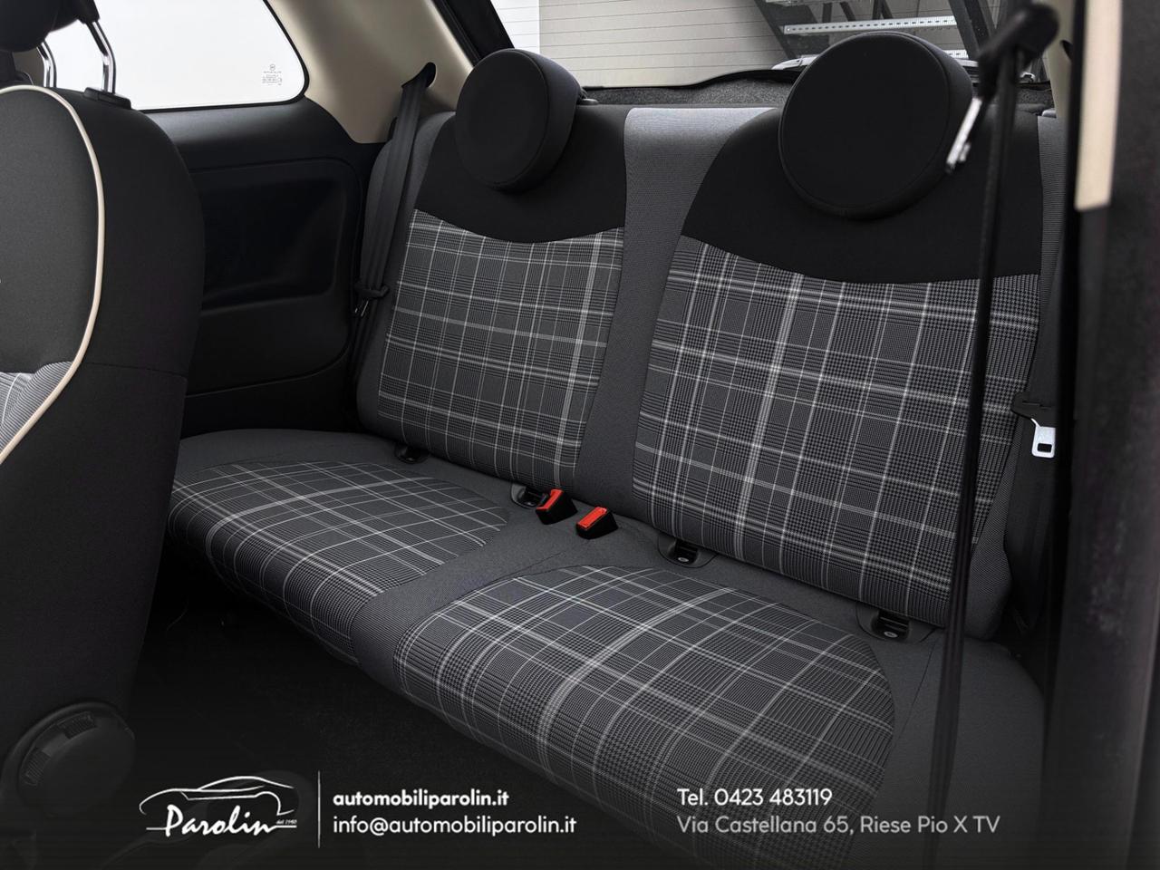 FIAT 500 1.2 S&S Lounge Tetto-Sensori-Ruotino