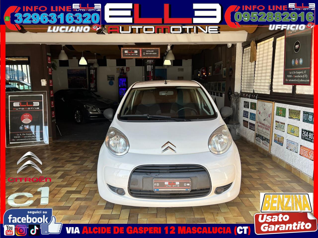 Citroen C1 1.0 3 porte 12/2010
