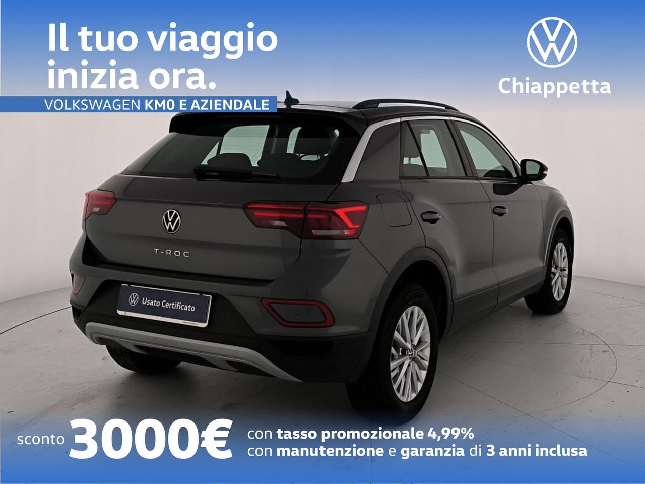 Volkswagen T-Roc 2.0 tdi life 115cv