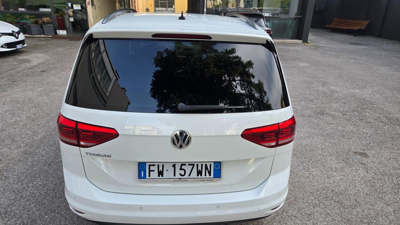 Volkswagen Touran 2.0 TDI 150 CV SCR Executive Blu