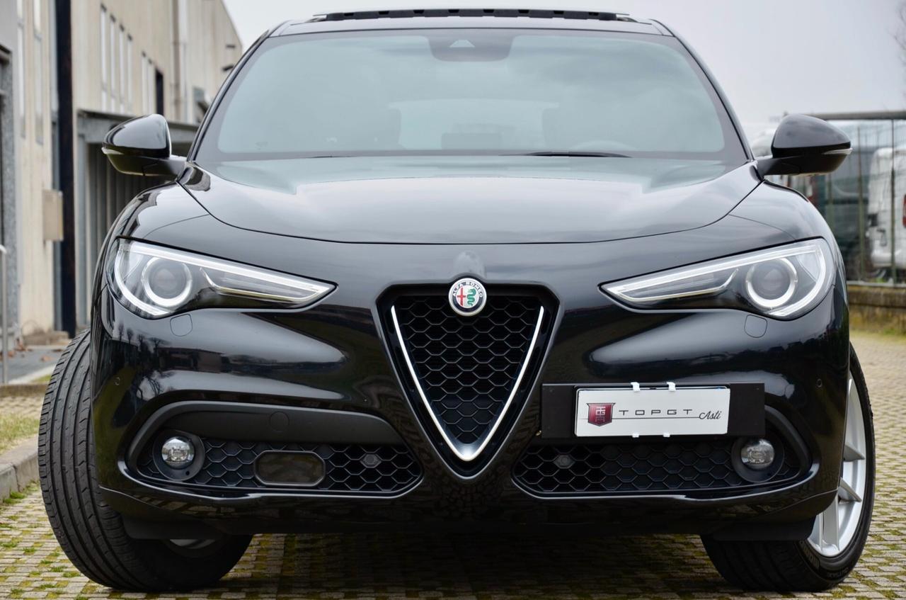 ALFA ROMEO STELVIO 2.2 T EXECUTIVE RWD 180cv AUTO, EURO 6B, TETTO, RETROCAMERA, 20", NAVI, PERMUTE