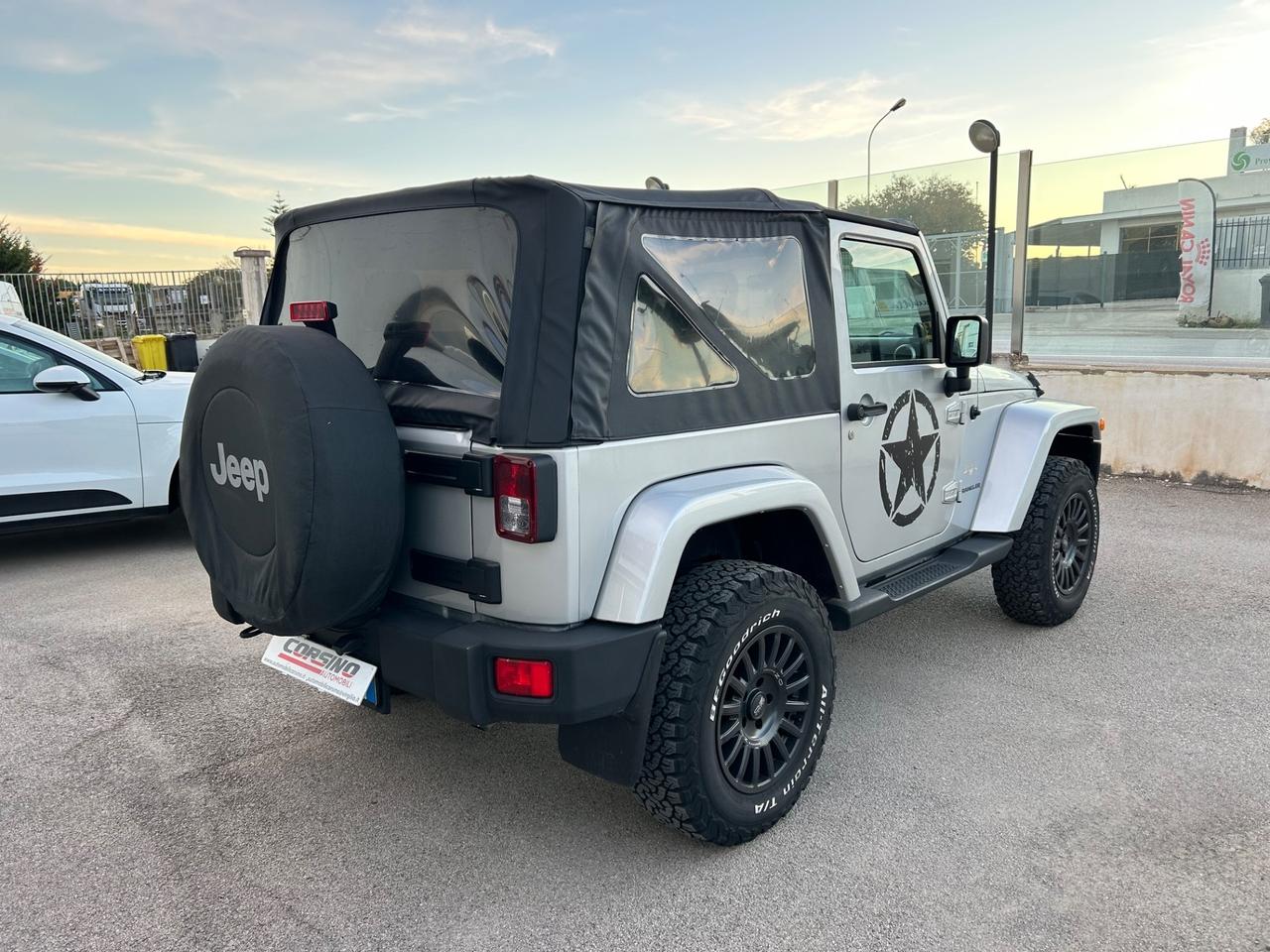 Jeep Wrangler 2.8 CRD DPF Sahara Auto 177cv