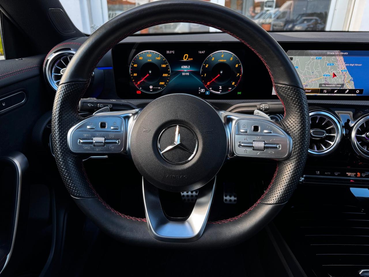 Mercedes-benz CLA 200 Automatic Shooting Brake Premium Amg, Gancio traino, Tetto
