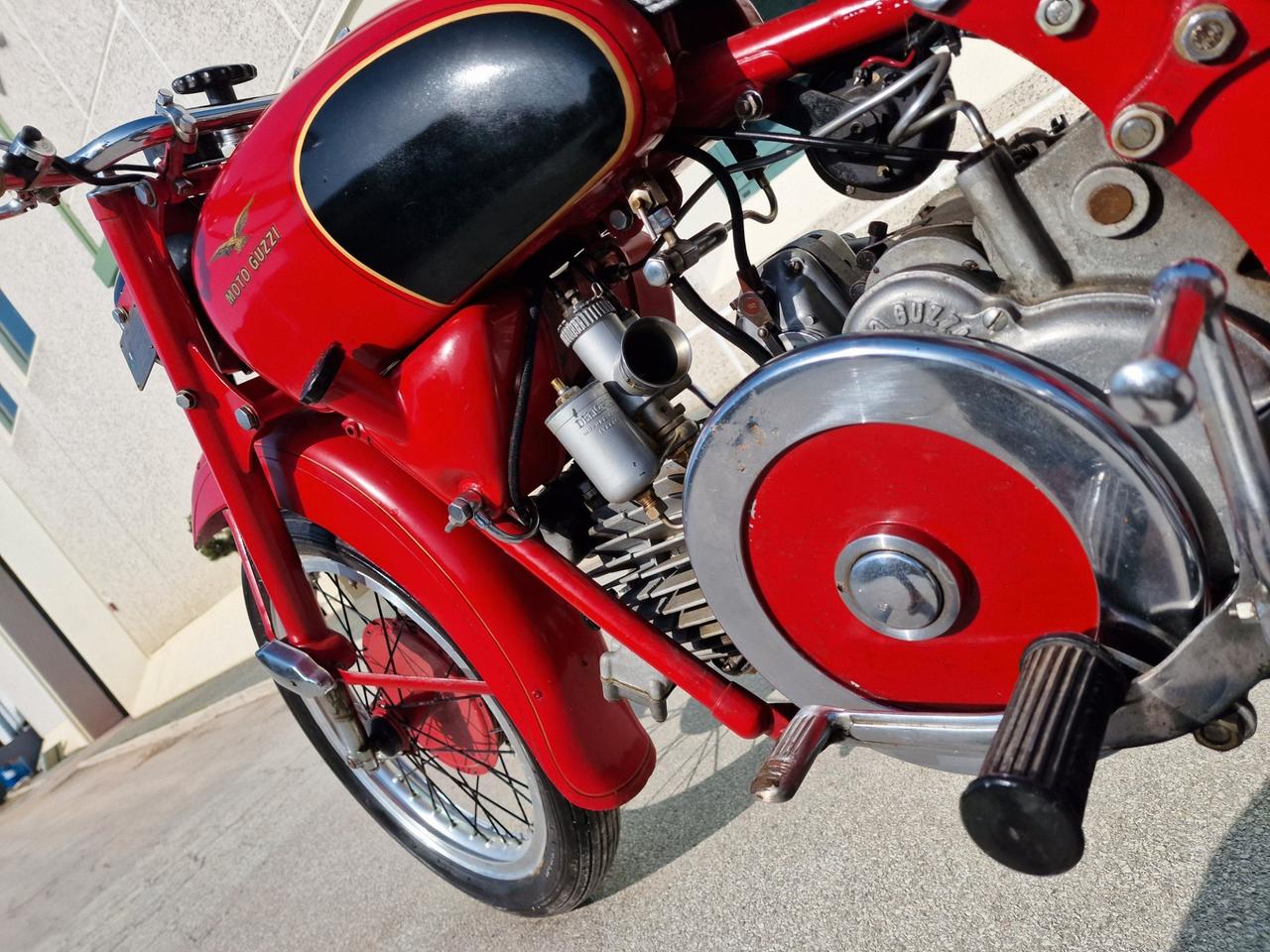 Moto Guzzi Airone 500CC TARGA ORO COMPLETAMENTE ORIGINALE