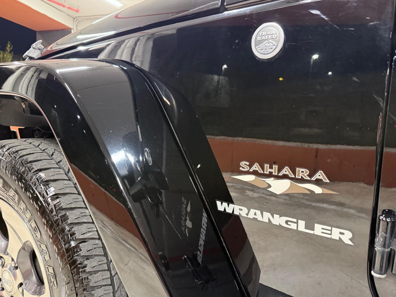 Jeep Wrangler 2.8 CRD 200cv Sahara - GANCIO TRAINO