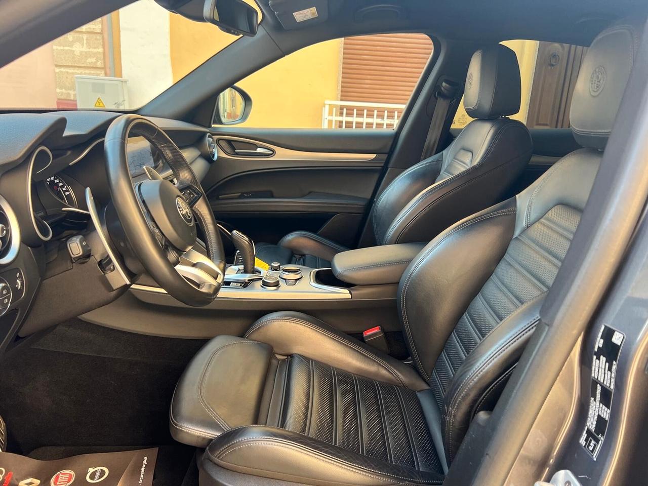 ALFA ROMEO STELVIO VELOCE 2.2 210CV Q4 PELLE NAVI CAM ANNO 2021