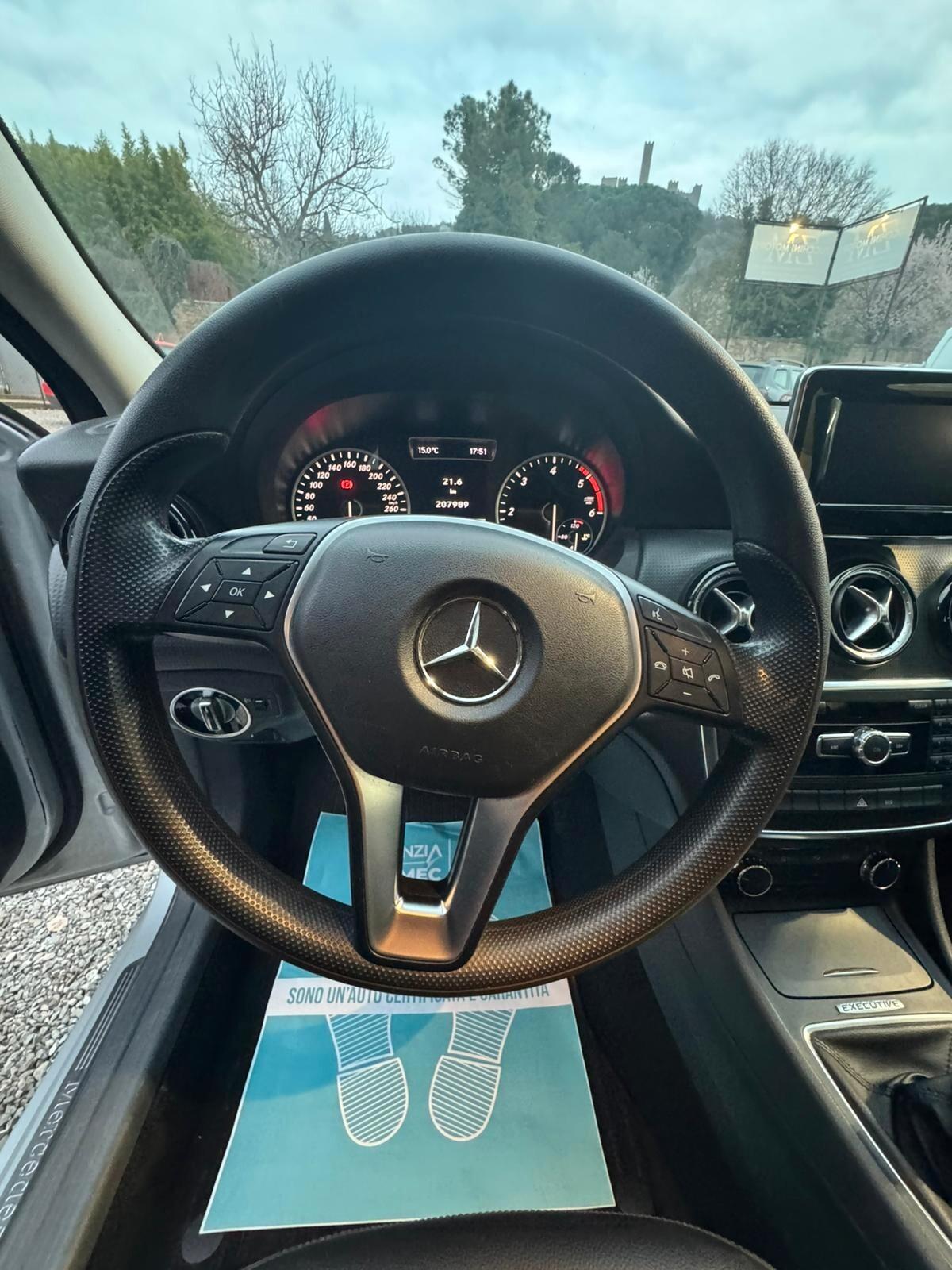 Mercedes-benz A 180 CDI Executive TAGLIANDI CERTIFICATI