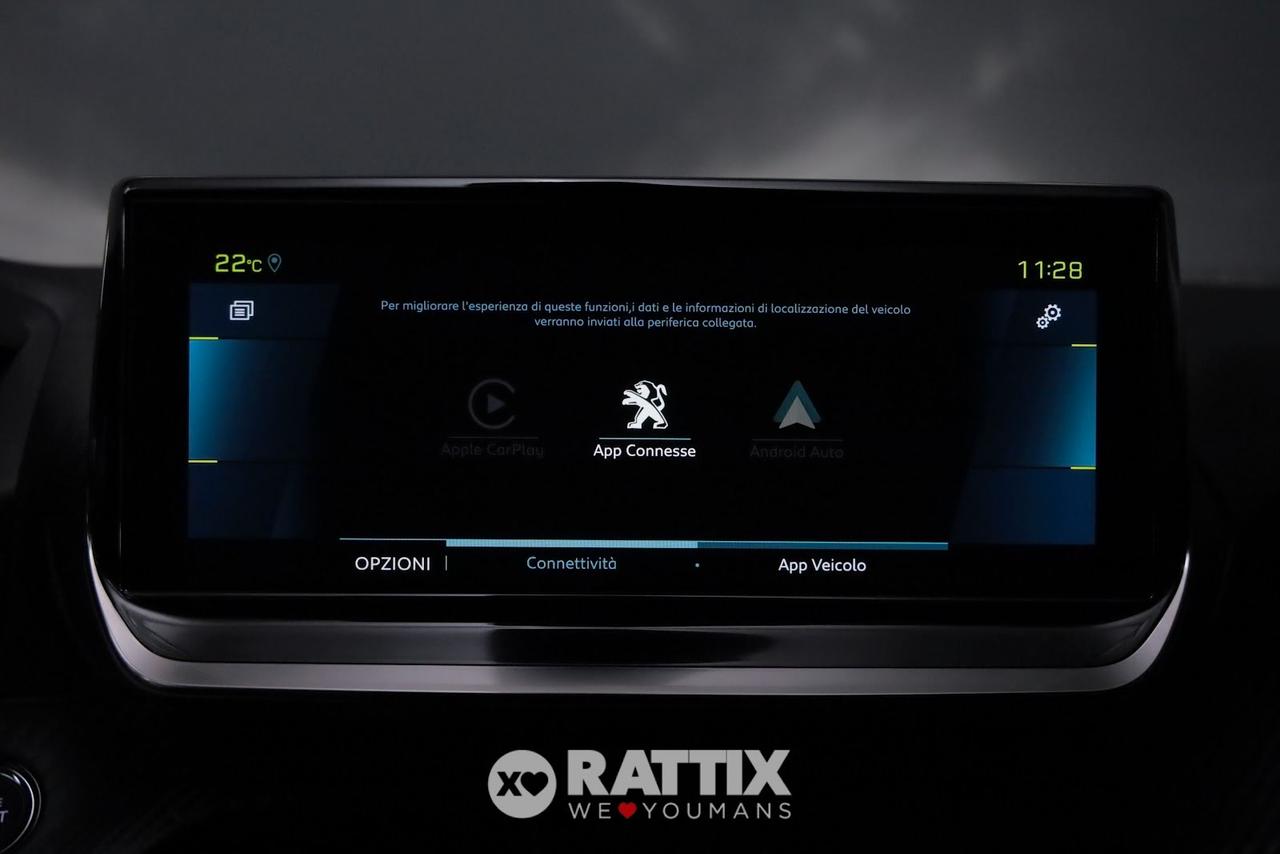 Peugeot e-208 motore elettrico 100kW Allure Pack