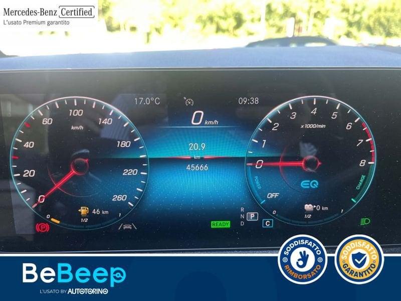 Mercedes-Benz Classe B B 250 E PHEV (EQ-POWER) PREMIUM AUTO